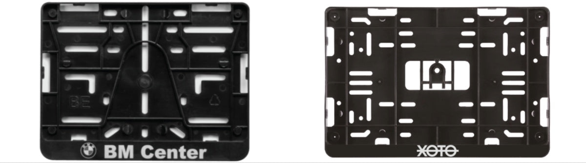 Nummerplaathouders speciale formaten voor moto en e-bike BM Center